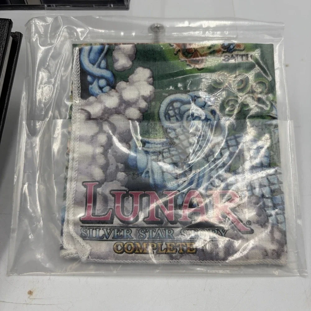 Lunar Silver Star Story Complete Playstation One Map Sealed Hardback‎ Manual